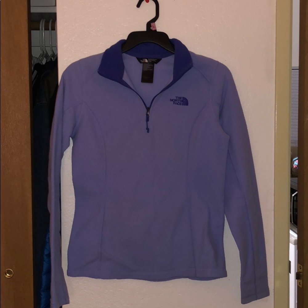 Fleece quarter zip pullover